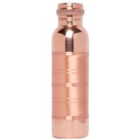 Just Copper Smooth Copper Water Bottle 